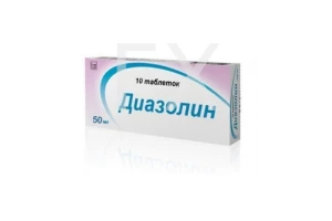 ДИАЗОЛИН таб 50мг n10