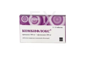 КОМБИФЛОКС таб п/об 500мг+200мг n10
