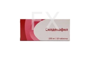 СИЛДЕНАФИЛ таб п/об 100мг n10