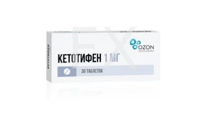 КЕТОТИФЕН таб 1мг n30