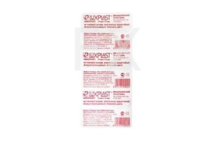 ПЛАСТЫРЬ Люкспласт (Luxplast) 1.9х7.2см n20 Тканевый