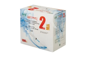 ШПРИЦ однораз. 2мл n100