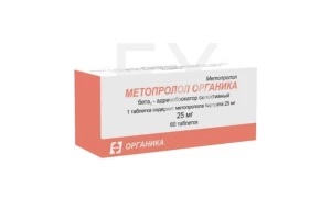 МЕТОПРОЛОЛ таб 25мг n60