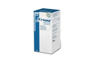 КЛАЦИД гран. д/сусп. (фл.) 125мг/5мл - 100мл (70.48г) n1