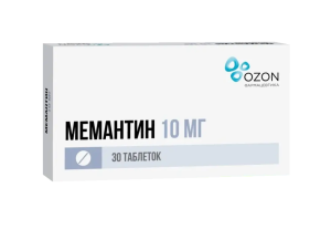 МЕМАНТИН таб п/об 10мг n30