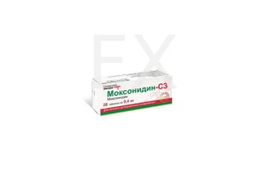 МОКСОНИДИН таб п/об 0.4мг n28