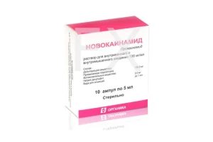 НОВОКАИНАМИД р-р д/ин. (амп.) 10% - 5мл n10
