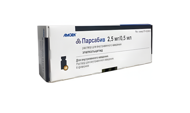 ПАРСАБИВ р-р д/ин. (фл.) 2.5мг/0.5мл n6