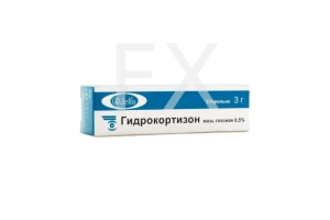 ГИДРОКОРТИЗОН мазь гл. (туба) 0.5% 3г