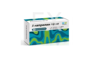 АНАПРИЛИН таб 40мг n112