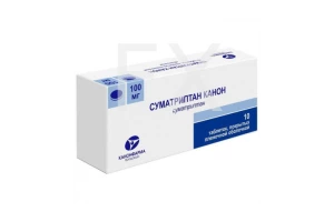 СУМАТРИПТАН таб п/об 100мг n10