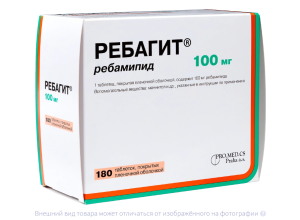 РЕБАГИТ таб п/об 100мг n180