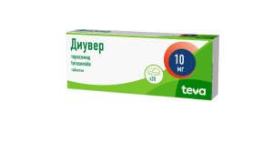 ДИУВЕР таб 10мг n20