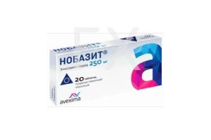 НОБАЗИТ таб п/об 250мг n20