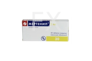 МЕРТЕНИЛ таб п/об 20мг n90