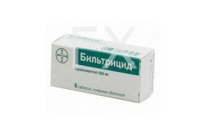 БИЛЬТРИЦИД таб 600мг n6