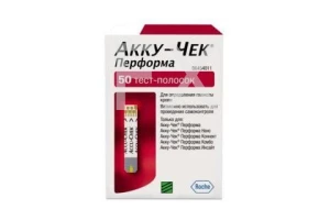 ТЕСТ ПОЛОСКИ К ГЛЮКОМЕТРУ Акку-Чек (Accu-chek) Performa n50