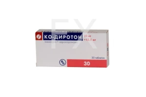 КО-ДИРОТОН таб 10мг+12.5мг n30