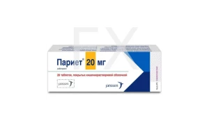 ПАРИЕТ таб п/об 20мг n28