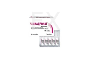 МИЛДРОНАТ р-р д/ин. (амп.) 10% - 5мл n20