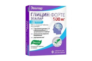 ГЛИЦИН ФОРТЕ таб шип. 1000мг n20