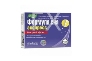 ФОРМУЛА СНА (БАД) Экспресс таб д/расс. 600мг n40
