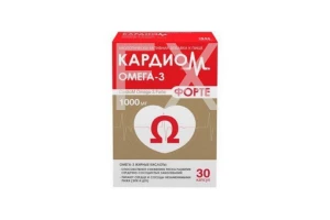 КАРДИОМ ОМЕГА-3 ФОРТЕ капс. 1000мг n60