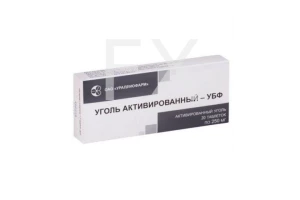 УГОЛЬ АКТИВИРОВАННЫЙ таб 250мг n20