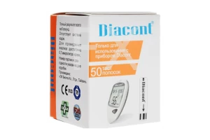 ТЕСТ ПОЛОСКИ К ГЛЮКОМЕТРУ Диаконт (Diacont) n50