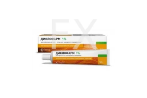 ДИКЛОФАРМ гель (туба) 1% 30 г