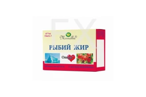 РЫБИЙ ЖИР капс. 370мг n100 Шиповник