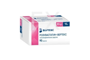 РОЗУВАСТАТИН таб п/об 10мг n90