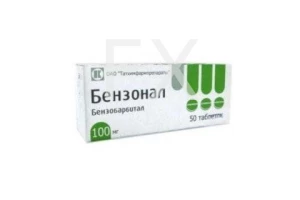 БЕНЗОНАЛ таб 100мг n50