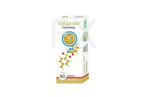 ГОЛДА МВ таб 30мг n60