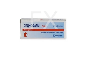 СИДНОФАРМ таб 2мг n30