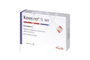 КОНКОР таб п/об 5мг n90