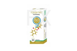 ГОЛДА МВ таб 60мг n30