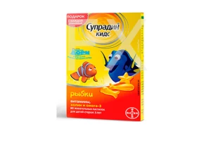 СУПРАДИН КИДС РЫБКИ таб жев. n60