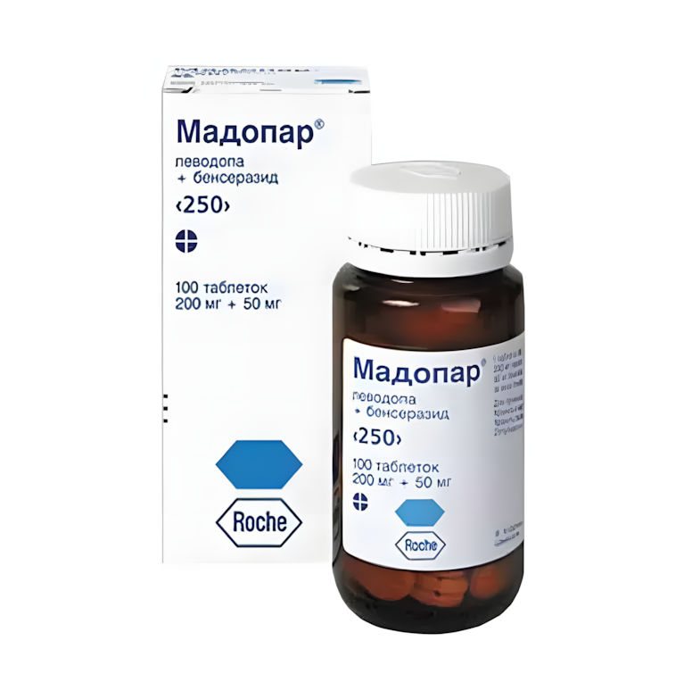 МАДОПАР таб 250мг n100