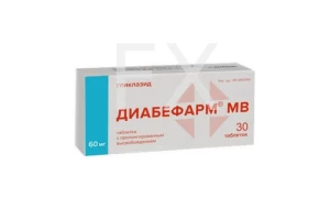ДИАБЕФАРМ МВ таб 30мг n60