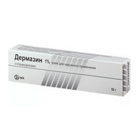 ДЕРМАЗИН крем (туба) 1% 50г