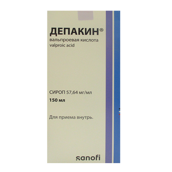 ДЕПАКИН сироп (фл.) 5.7% - 150мл n1