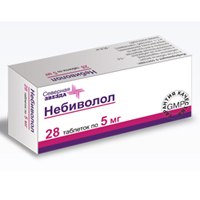 НЕБИВОЛОЛ таб 5мг n28