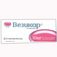 ВЕЗИКАР таб п/об 10мг n30