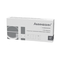 АМИНАЗИН таб п/об 25мг n10