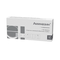 АМИНАЗИН таб п/об 25мг n10