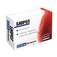 БИПРОЛ таб п/об 2.5мг 30 шт.