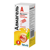 АЛМАГЕЛЬ А сусп. (пак.) 10мл n10