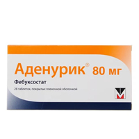 АДЕНУРИК таб 80мг n28