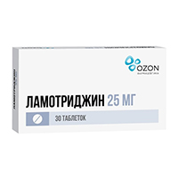 ЛАМОТРИДЖИН таб 25мг n30